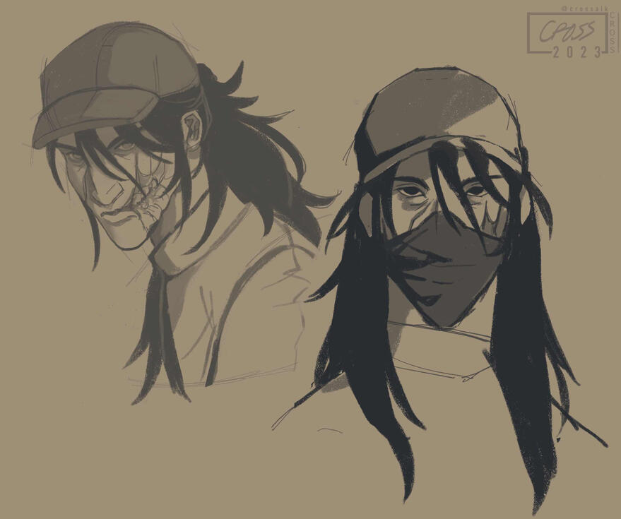 personal character headshot sketches